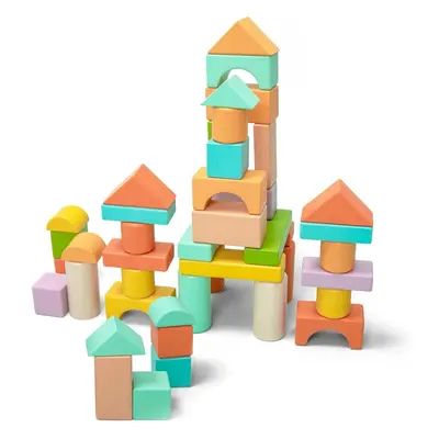 UMU Toys Wooden blocks interaktív játék fából készült 1y+ 100 db