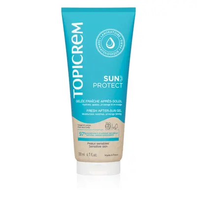 Topicrem Sun Protect Fresh After-Sun Gel hűsítő napozás utáni gél 200 ml