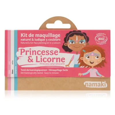 Namaki Color Face Painting Kit Princess & Unicorn szett gyermekeknek