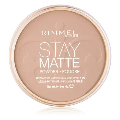 Rimmel Stay Matte púder árnyalat 005 Silky Beige 14 g