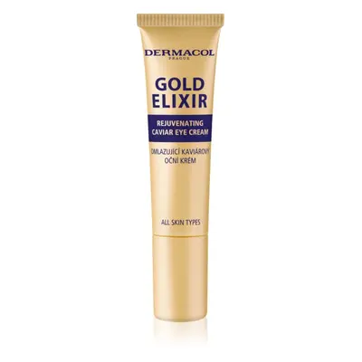 Dermacol Gold Elixir fiatalító szemkörnyékápoló krém kaviárral 15 ml