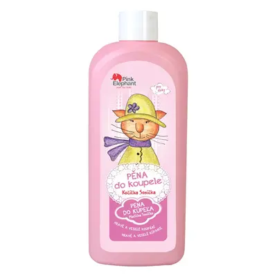 Pink Elephant Girls habfürdő gyermekeknek Kitty 500 ml