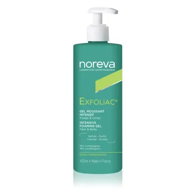 Noreva Exfoliac Intensive Foaming Gel tisztító habzó gél a bőr tökéletlenségei ellen 400 ml