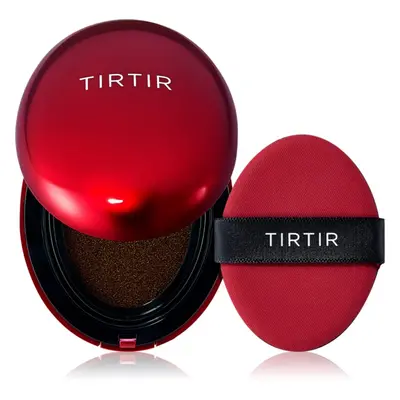 TIRTIR Mask Fit Red Cushion Mini tartós alapozó sminkszivaccsal árnyalat 55N Espresso 4.5 g