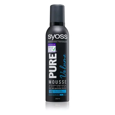 Syoss Pure Volume fixáló hab a hosszantartó dús hatásért 250 ml