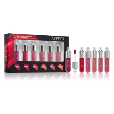 Affect 6 Mini Long-Lasting Liquid Lipsticks folyékony rúzs szett