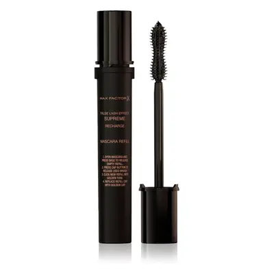 Max Factor Supreme Recharge Műszempilla hatású szempillaspirál utántöltő árnyalat Black 8 ml