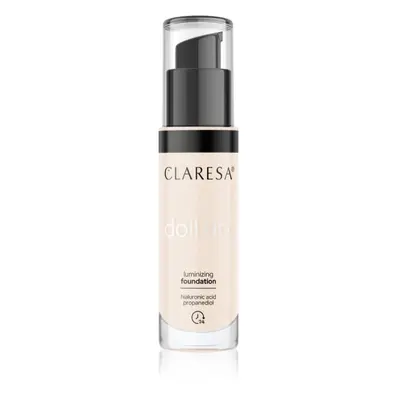 Claresa Doll Up! élénkítő make-up a természetes hatásért árnyalat 02 Light 34 g