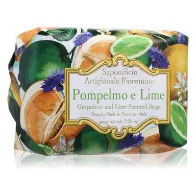 Saponificio Artigianale Fiorentino Grapefruit and Lime Perfumed Soap természetes szilárd szappan