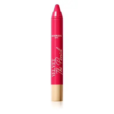 Bourjois Velvet the Pencil rúzsceruza matt hatással árnyalat 06 Framboise Griffée 1,8 g