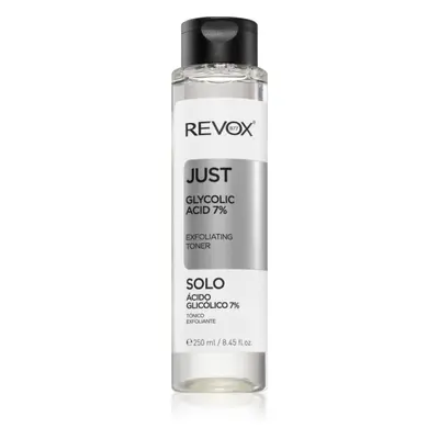 Revox B77 Just Glycolic Acid 7% gyengéd bőrhámlasztó tonik 250 ml