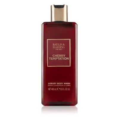 Baylis & Harding The Edit Cherry Temptation fényűző tusfürdő gél Cherry, Jasmine & Sandalwood 40