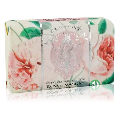 La Florentina Rose of May Hand Soap természetes szilárd szappan rózsa illattal 200 g