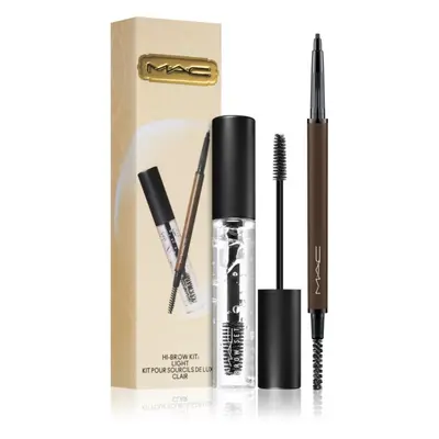 MAC Cosmetics Bubbles & Bows Hi-Brow Kit ajándékszett szemöldökre árnyalat Light 2 db