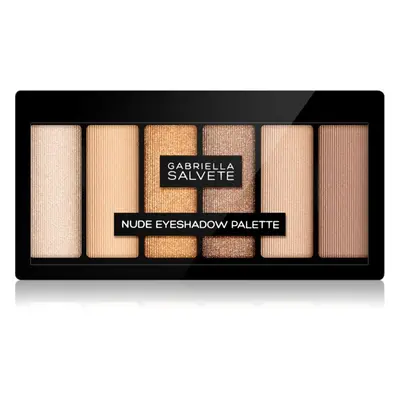 Gabriella Salvete Eyeshadow 6 Shades Palette szemhéjfesték paletta árnyalat 01 Nude 12 g