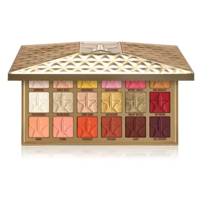 Jeffree Star Cosmetics Artisty Palette Gold Blooded szemhéjfesték paletta 18x1.5 g