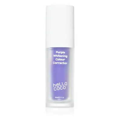 Hello Coco Purple Whitening Colour Corrector fehérítő fogkrém 30 ml