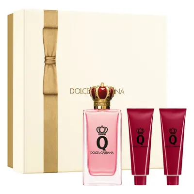 Dolce&Gabbana Q by Dolce&Gabbana EDP Trio Gift Set ajándékszett hölgyeknek