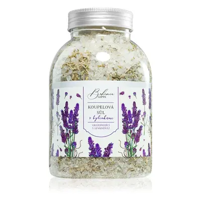 Bohemia Gifts & Cosmetics Bohemia Natur nyugtató gyógynövényes fürdősó levendulával 1200 g