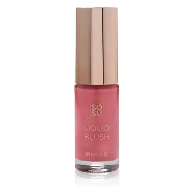 SOSU Cosmetics Liquid Blush folyékony arcpirosító árnyalat Rose Radiance 8 ml