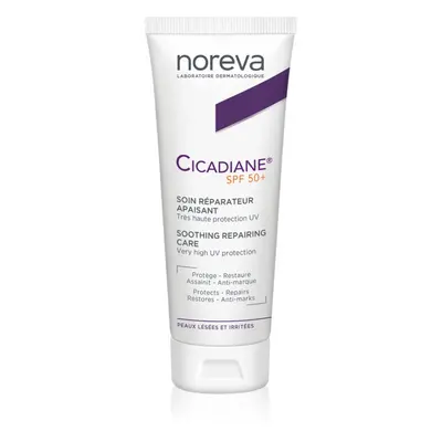 Noreva Cicadiane Soothing Repairing Care napozó krém testre és arcra SPF 50+ 40 ml