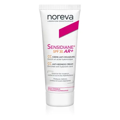 Noreva Sensidiane AR+ CC Cream CC krém a bőr vörössége ellen SPF 30 40 ml