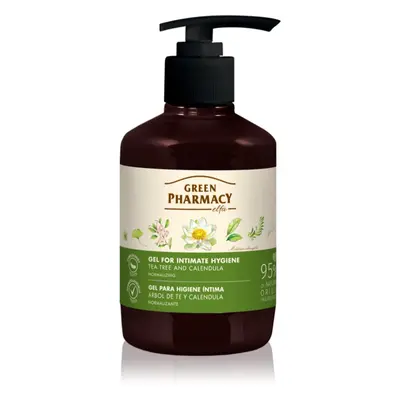 Green Pharmacy Marigold & Tea Tree Gel for Intimate Hygiene gél intim higiéniára 370 ml