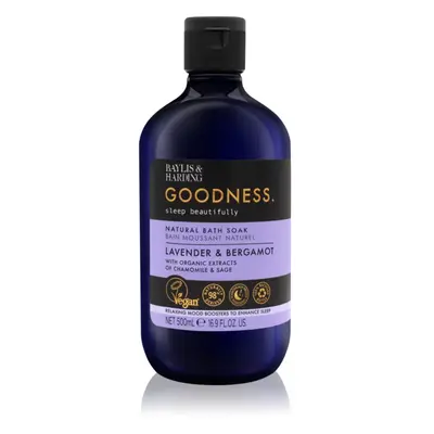 Baylis & Harding Goodness Sleep Beautifully habfürdő a nyugodt álomért Lavender & Bergamot 500 m