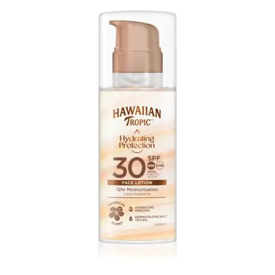 Hawaiian Tropic Hydrating Protection Face Lotion napozókrém arcra SPF 30 50 ml