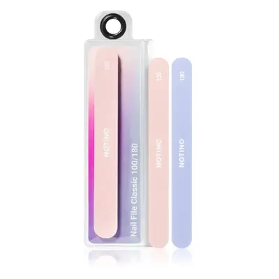 Notino Nail Tools Nail File Classic 100/180 Klasszikus körömreszelő két különböző érdeséggel Cla