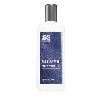 Brazil Keratin Silver Shampoo neutralizáló ezüst sampon szőke és ősz hajra 300 ml