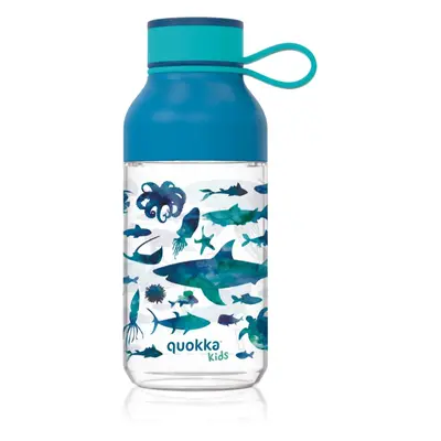 Quokka Ice Kids kulacs akasztóval Sea Animals 430 ml