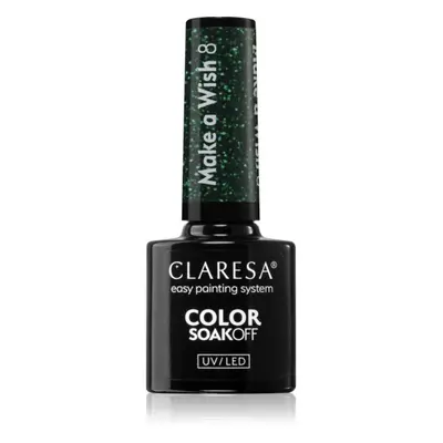 Claresa SoakOff UV/LED Color Make a Wish géles körömlakk árnyalat 8 5 g