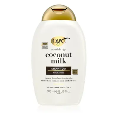 OGX Coconut Milk hidratáló sampon kókuszolajjal 385 ml