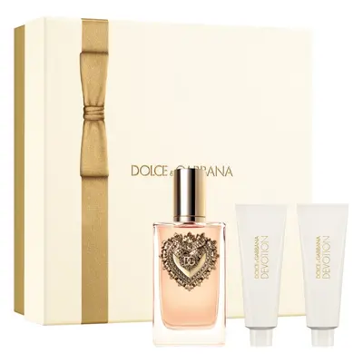 Dolce&Gabbana Devotion EDP Trio Gift Set ajándékszett hölgyeknek