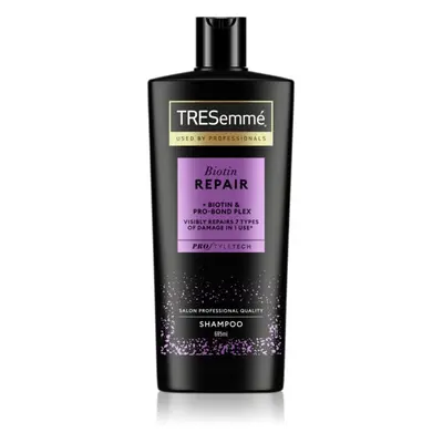 TRESemmé Biotin Repair hajerősítő sampon a sérült hajra nagy csomagolás Pro-Bond Plex 685 ml