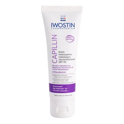 Iwostin Capillin Intenzív ápolás a bőrpír ellen SPF 20 40 ml