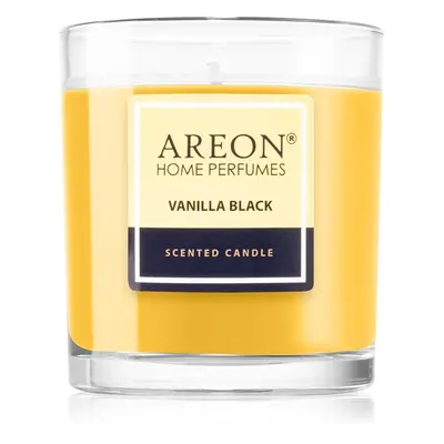 Areon Scented Candle Vanilla Black illatgyertya 120 g