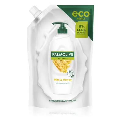 Palmolive Naturals Milk & Honey antistressz tusfürdő gél utántöltő 1000 ml