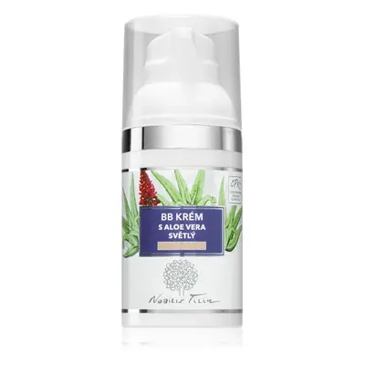 Nobilis Tilia Face Cream Face Care hidratáló hatású BB krém Aloe Vera tartalommal árnyalat Light