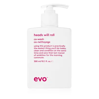 EVO Curl Heads Will Roll sampon és kondicionáló 2 in1 a hullámos és göndör hajra 300 ml