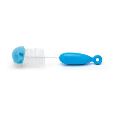 Suavinex Duo Baby Bottle Brush tisztítókefe Blue 1 db