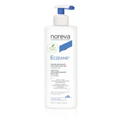 Noreva Eczeane Anti-Itch Lipid-Replenishing Balm 48H nyugtató krém arcra és testre 400 ml