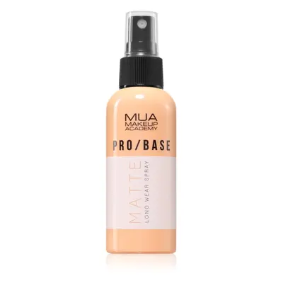 MUA Makeup Academy PRO/BASE Mattifying fényvédő fixáló spray 70 ml