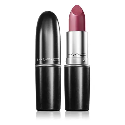 MAC Cosmetics Frost Lipstick hosszan tartó rúzs gyöngyházfényű árnyalat Plum Dandy 3 g