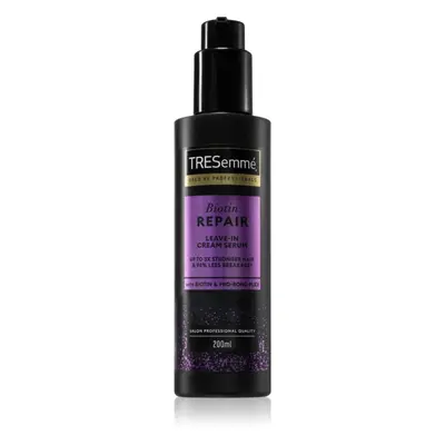 TRESemmé Biotin Repair Leave-In Cream Serum krémes szérum a haj tökéletes kinézetéért 200 ml