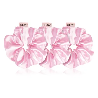 GLOV Satin Scrunchies S/M/L hajgumik Pink 3 db