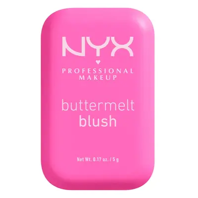 NYX Professional Makeup Buttermelt Blush púderes arcpír árnyalat 01 My Butta Half 5 g