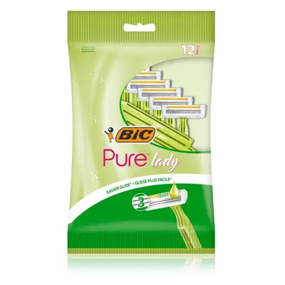 BIC PURE3 Lady eldobható borotvák hölgyeknek 12 db