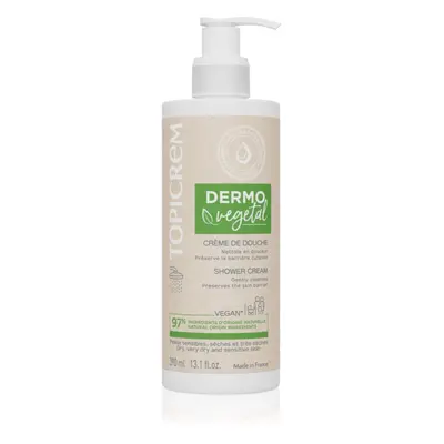 Topicrem Dermo Vegetal Shower Cream hidratáló tusfürdő 390 ml